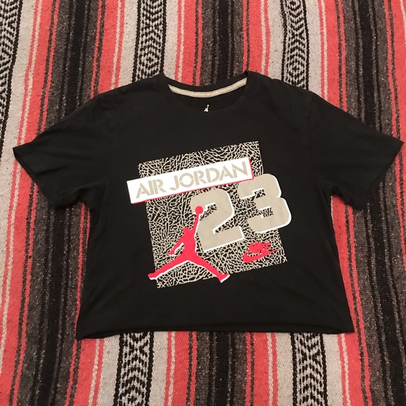 womens jordan crop top